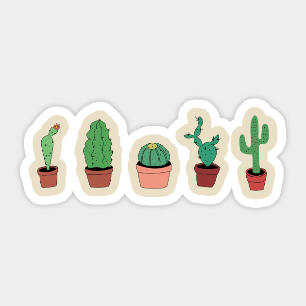 cactus Sticker by hilu